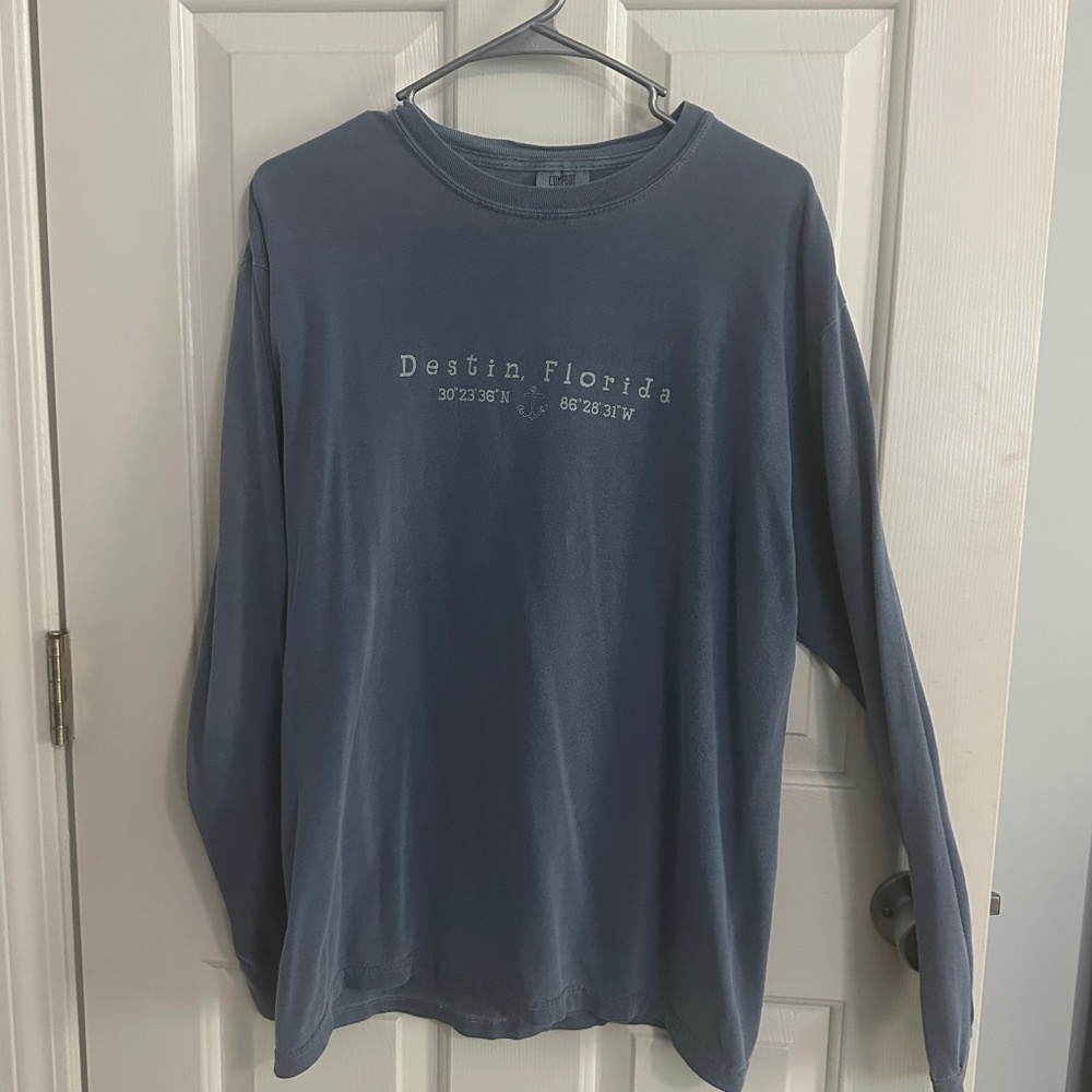 Destin Long Sleeve T-Shirt - Size Medium